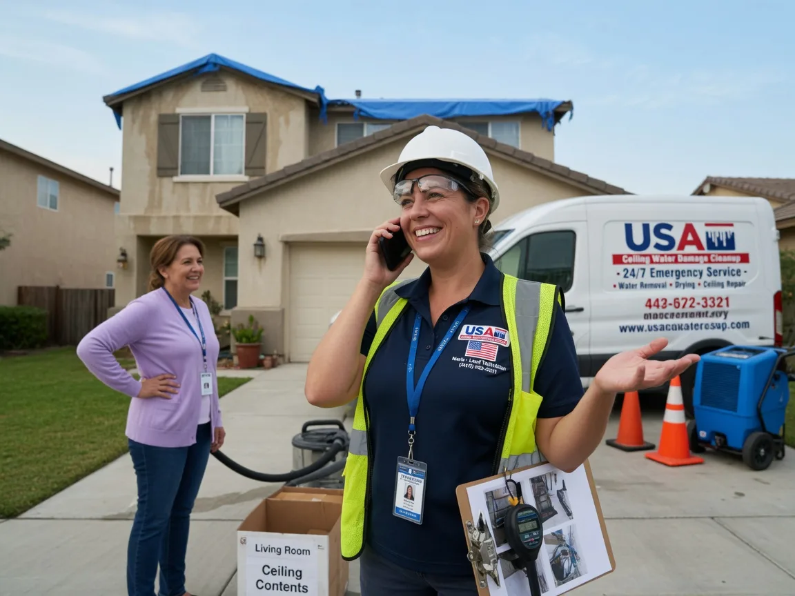 Ceiling Water Damage Restoration Stanford, CA FAQs
